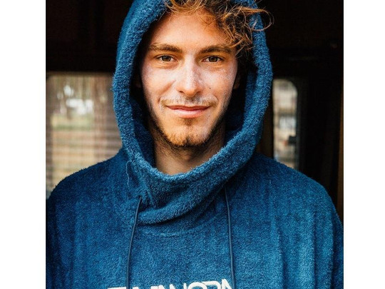 Poncho Manera Summer BRICK Włókna Bambousowe