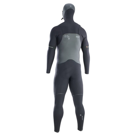 Pianka ION Seek Select Semidry Hood 6/5/4 DL FZ FrontZip Black 