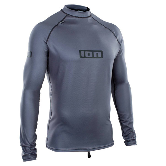 Koszulka ION Rashguard Men LS - Promo Steel Blue 