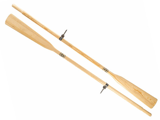 Wiosła szalupowe do łodzi + dulki John Paddle (komplet - 2 sztuki)