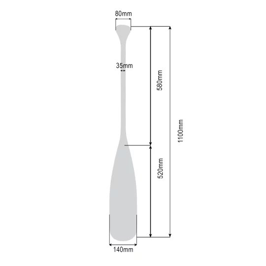 Pagaj John Paddle Ozdoba Postarzany 110 cm WZ3