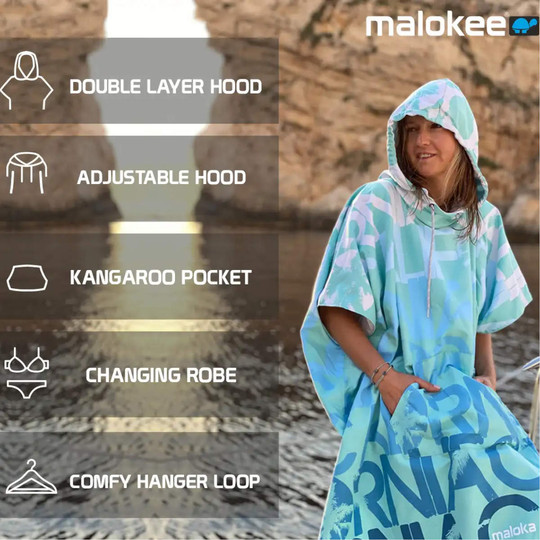 Poncho Malokee California Mint 