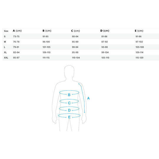 Koszulka ION Rashguard Men SS - Promo Sky Blue 