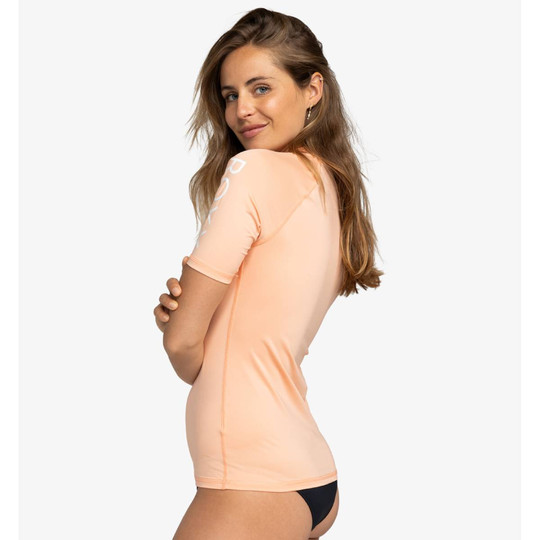 Koszulka krótki rękaw Roxy SS Whole Hearted UPF 50 Rashguard Souffle 2024