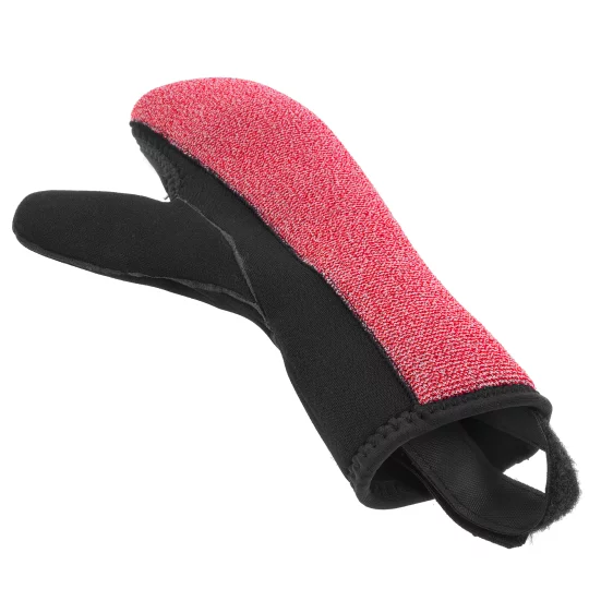 Rękawice ION Arctic Mitten 5/4 Black 2024