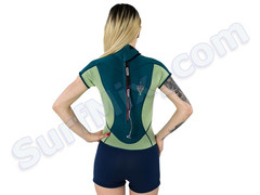 Pianka ION Wetsuits FL Muse Shorty Backzip SS 2,5 DL Lemongrass Blue