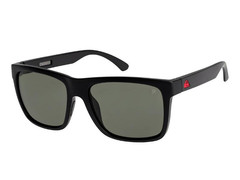 Okulary Quiksilver przeciwsłoneczne Charger Float M XKGG Matte Black/Green Polaryzacja