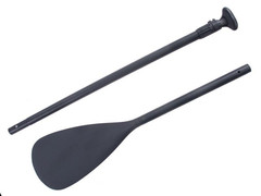 Wiosło SUP John Paddle Black-1 165-208cm Regulowane 3-częściowe + odbijacz