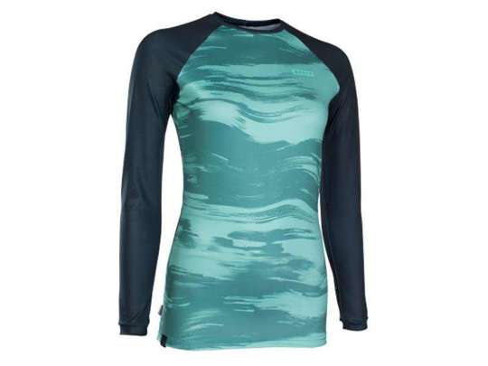 Koszulka ION Lycra Women LS Sea Green Dark Blue